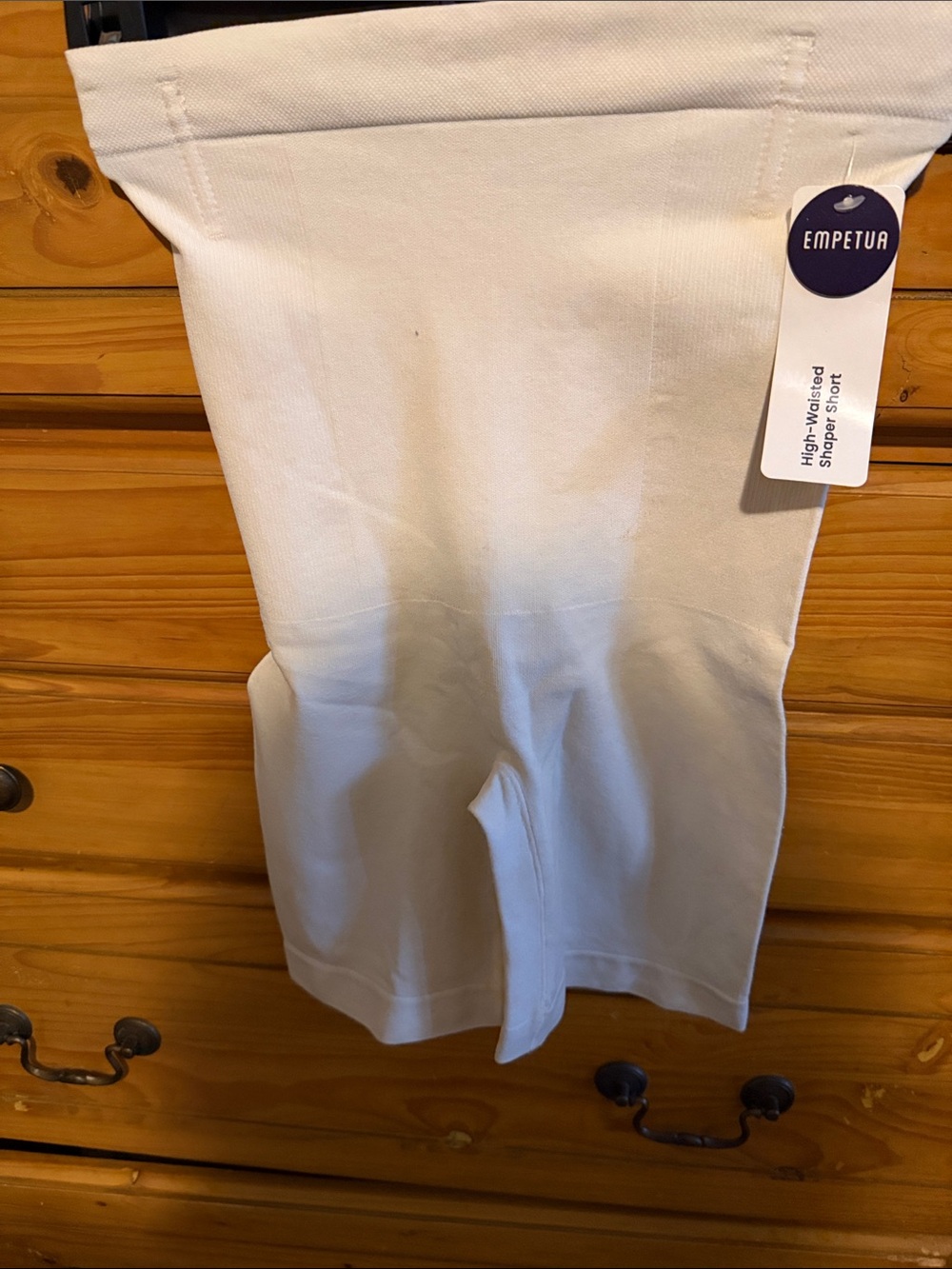 Shapermint White High-Waisted Shaper Short